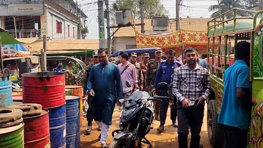 বাংলাদেশের খাগড়াছড়িতে জ্বালানি সংকট রোধে সেনা ও প্রশাসনের তৎপরতা
