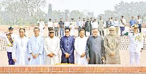 Chief Whip, six whips pay tributes to Liberation War martyrs