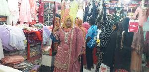 Eid shopping gains momentum in Joypurhat markets
