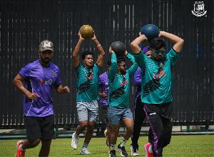 Cricketers start training ahead of busy International schedule