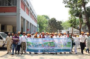 Awareness rally held in Munshiganj District to combat dengue 