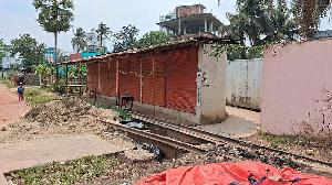 Abandoned Feni-Belonia railway falls into decay 