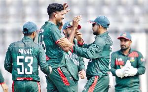 Tigers clinch 6-wkt victory against New Zealand