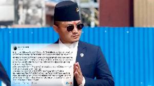 Nepal home minister Sudan Gurung resigns over financial misconduct