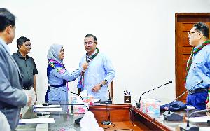 Scouts delegation calls  on PM