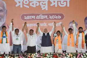 'No place to hide after May 4': Modi warns TMC 'goons'