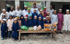 Nutritious food distributed among students at Kawkhali
