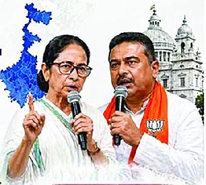 BJP leads in most exit polls, TMC still in the race