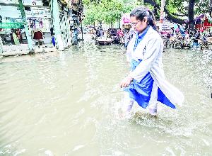 Relentless rains submerge cities 