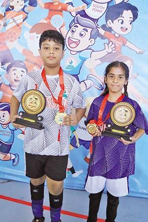 Sannydale win double crowns in Mini School Handball