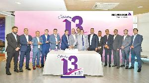 Meghna Bank celebrates its 13th anniversary