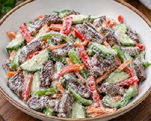 Mixed Salad with Beef