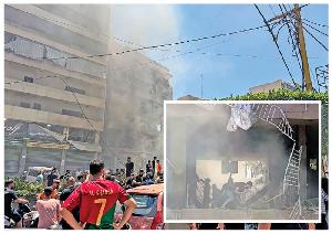 Israel strikes Beirut suburbs ahead of anticipated US-Iran deal