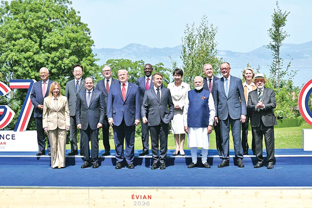 Trump, other leaders discuss Iran, Ukraine wars at G7 summit