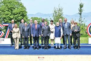 Trump, other leaders discuss Iran, Ukraine wars at G7 summit