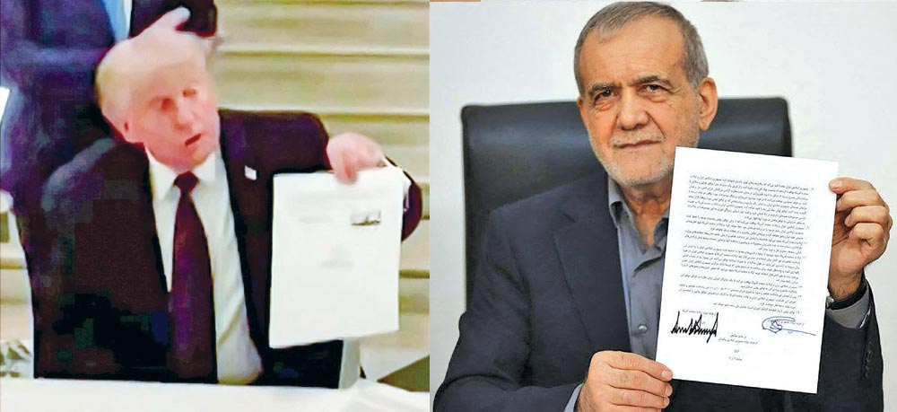 Trump, Pezeshkian sign deal to end Mideast war