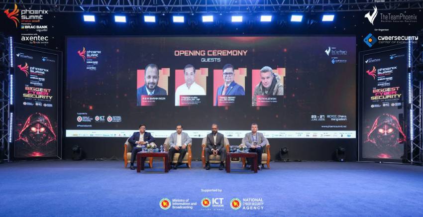 Attendants at the inaugural ceremony of Phoenix Summit 2026 at Bangladesh-China Friendship Conference Center in the capital city of Dhaka.  – Observer Photo
