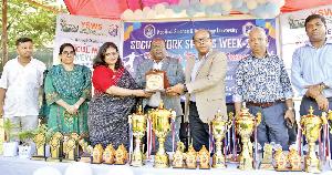 Sports Week concludes at NSTU with prize-giving ceremony