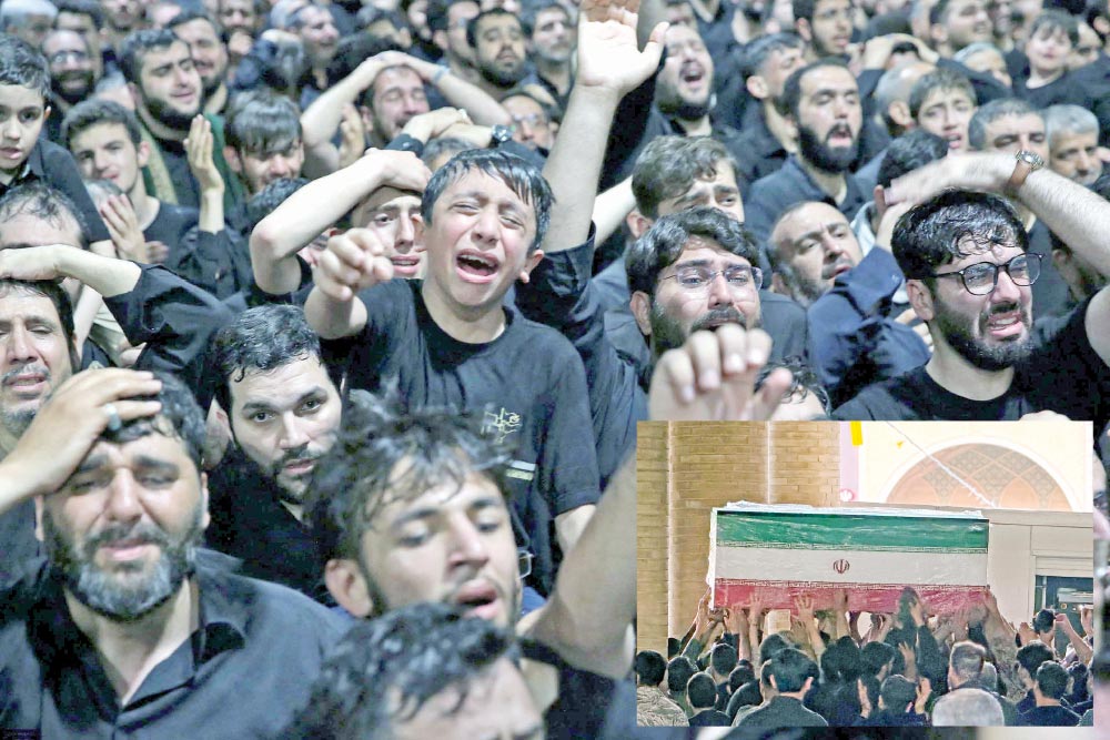 Iran leaders pay last respects to Khamenei