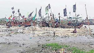 Rough seas, poor catches compound woes for coastal fishers