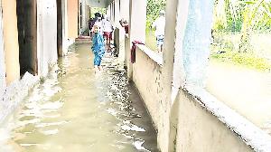 Rainwater disrupts classes at Gopalganj madrasa for 4 days