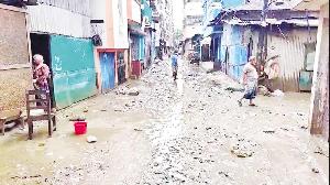 Floodwater recedes, hardship lingers in Bandarban