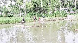 Collapsed culvert leaves Kurigram village stranded for four years