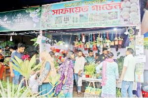 Khulna tree fair overwhelmed with visitors