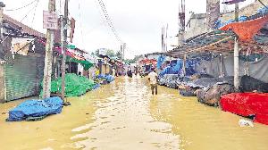 River erosion, flood deepen woes at Jhenaigati 