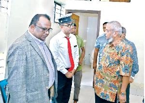 Minister Ariful inspects rail facilities during Sylhet-Jaflong project review