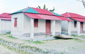 Most Ashrayan houses at Dimla remain locked 