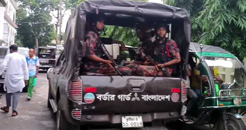 Tight security in Gopalganj, 5 BGB platoons deployed