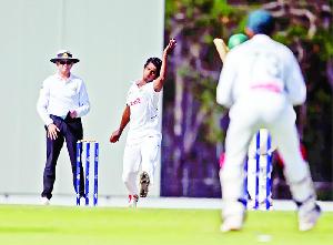 Bangladesh face uphill task after Wyllie ton in Darwin
