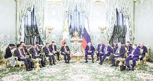 Putin hosts Myanmar’s leader for talks on deepening their relationship