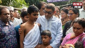 Health minister visits bereaved family, assures probe