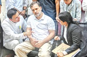 Delhi Police lodge FIR over alleged pellet gun use; Rahul Gandhi ends sit-in