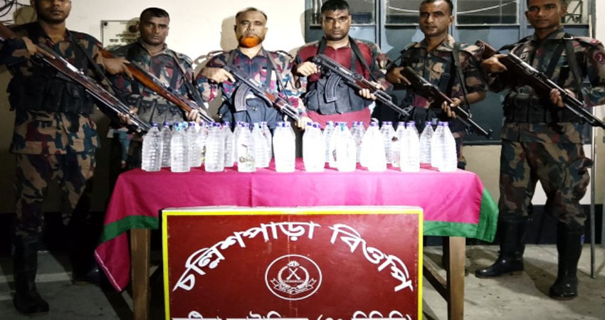 Indian drugs worth Tk 667,500 seized in separate BGB raids along Daulatpur border