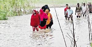 Rising Padma at Bagha leaves char-dwellers at risk