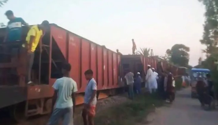 Freight train derails in Mymensingh, rail services suspended