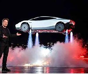 Tesla ‘flying car’ can fly like a rocket
