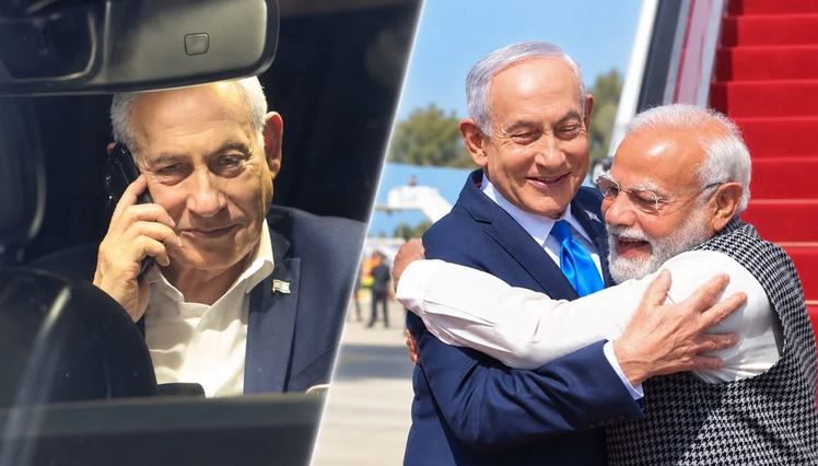 Netanyahu calls Modi, invites him to light torch