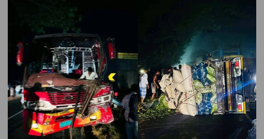 Bus-pickup crash on Ctg-Cox's Bazar hwy claims 2 lives