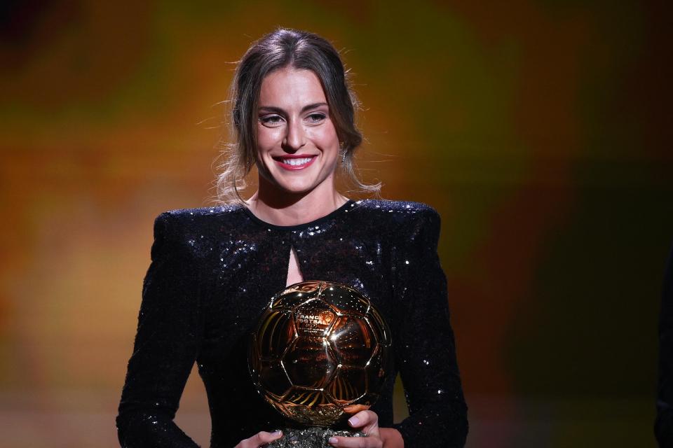 Spain's Alexia Putellas wins women's Ballon d'Or