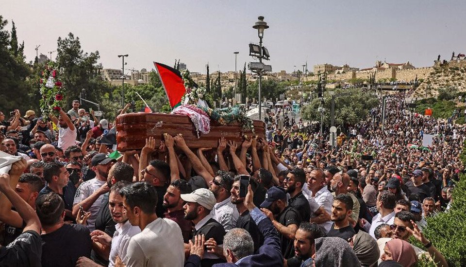 Violence clouds Jerusalem funeral of Al Jazeera journalist