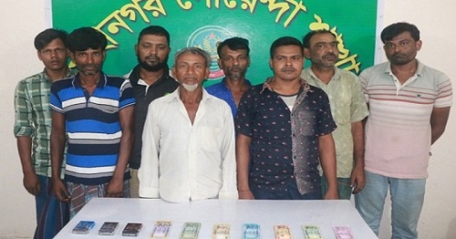 Eight gamblers held in Rajshahi