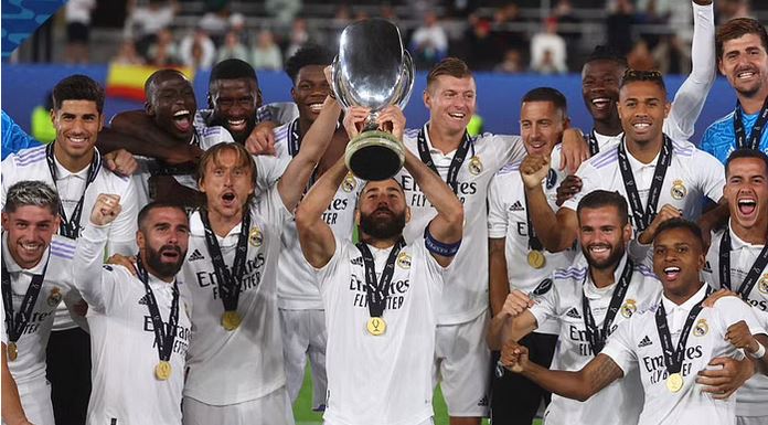 Real beat Eintracht for UEFA Super Cup win 