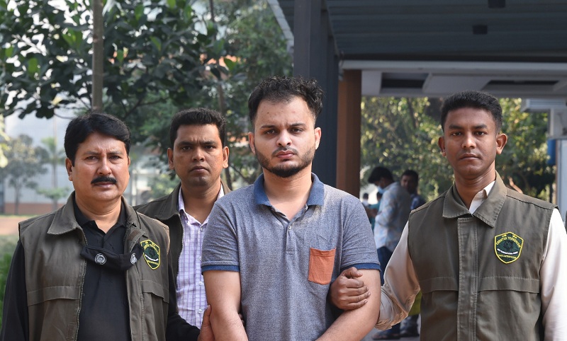 Mehdi Hasan Omi alias Rafi, a member of the military wing of Ansar al-Islam, was placed on a seven-day remand by a Dhaka court on Thursday.