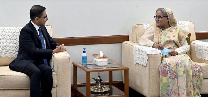 PM reaffirms optimism to resolve Teesta water sharing issue with India