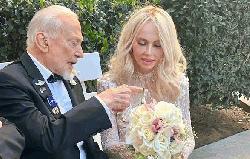 Buzz Aldrin marries 'long-time love' on 93rd birthday
