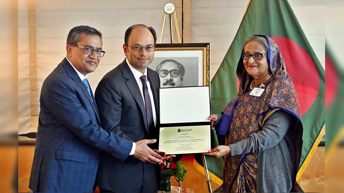 Brown University accords honour to PM for community clinic